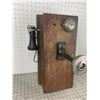 Image 3 : ANTIQUE WALL PHONE