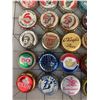 Image 3 : VINTAGE BEER BOTTLE CAP LOT BIG CHIEF CALGARY PRINCE ALBERT ETC