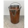 Image 4 : LARGE ANTIQUE COPPER KETTLE