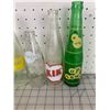 Image 4 : VINTAGE SODA POP BOTTLES DREWRYS KIK NUGRAPE ETC