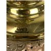 Image 4 : ANTIQUE NEW JUNO CAST AND BRASS OIL LAMP