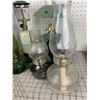 Image 2 : LOT OF OIL LAMPS LANTERNS ETC