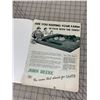 Image 2 : 1938 JOHN DEERE 68 PAGE ADVERTISING CATALOG BOOK