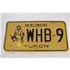 Image 1 : Yukon license plate