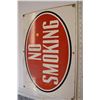 Image 1 : Antique porcelain 'No Smoking' sign