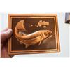 Image 2 : Copper vintage trout picture