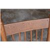 Image 2 : Press Back Rabbit Ears Hickory Rocking Chair