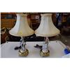 Image 1 : Antique French Porcelain Lamps