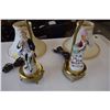 Image 2 : Antique French Porcelain Lamps