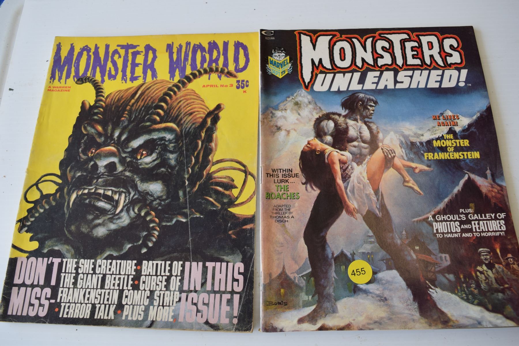 Vintage Monster Magazines - Schmalz Auctions