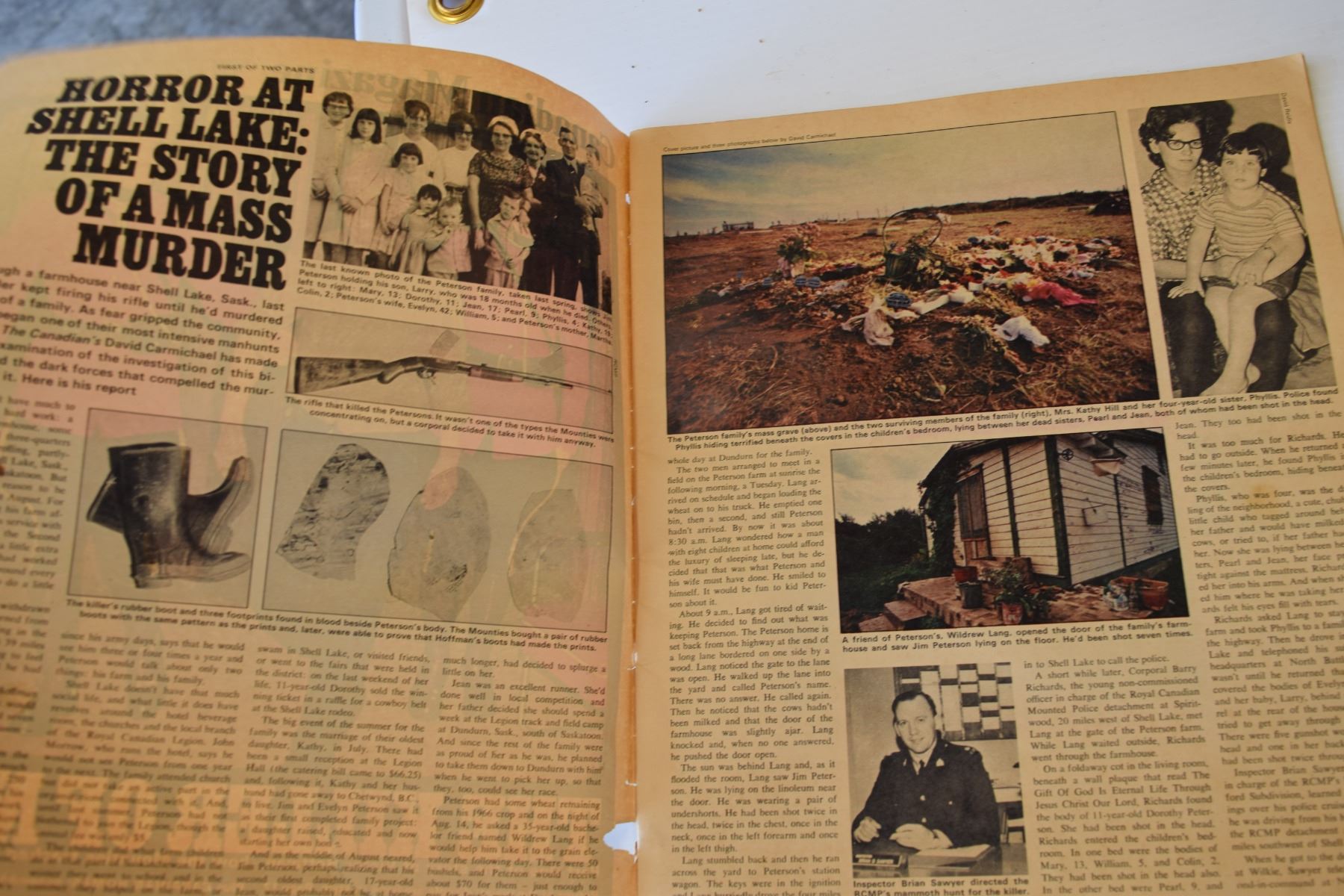 Shellake Massacre Shell Lake Murders Magazine - Schmalz Auctions