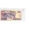 Image 1 : Zambia. 2001 100 Kwacha. Cape Buffalo & Waterfalls/Eagle. AU.