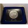 Image 1 : 1973 PEI Centennial Specimen Nickel Dollar. Housed in its original Royal Canadian Mint blue clamshel