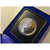 Image 1 : 1976 Voyageur Specimen Nickel Dollar. Housed in its original Royal Canadian Mint blue clamshell case