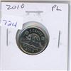 Image 1 : 2010 Logo 5 Cents. Proof Like.