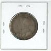 Image 2 : 1919 Canadian Silver 50 Cents. VG-10.
