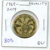 Image 1 : 1969 – 2019 Equality Loonie Dollar. Commemorates the 50th Anniversary of the decriminalizat