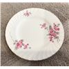 Image 3 : Vintage Burgess & Leigh - fluted 10"  dinner plate and one 5 1/2" sandwich plate.  Roseleigh - roses