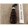 Image 1 : Avon Pipe Irish Leperchon after shave brown glass bottle, vintge.  Empty.