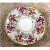 Image 3 : Vintage Castle china footed teacup & saucer.  Japne, handpainted.  Floral - pansies.