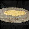 Image 3 : handmade rag rug, yellow/green-gray - never used, 32"x24"