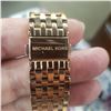 Image 3 : Michael Kors rose gold watch - new battery, few crystals missing