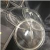 Image 2 : vintage Pyrex glass lids and misc.