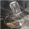 Image 3 : vintage Pyrex glass lids and misc.
