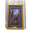 Image 1 : Framed Kim Norlein Northern Lights print