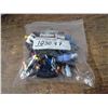 Image 1 : Bag of 10 DC action figures and 3 in original pkgs.