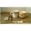 Image 2 : Shavingcup & mustache cup complete with razor and blades
