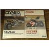 Image 1 : 2 Clymer Suzuki repair manuals