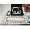 Image 2 : Large collection of costume jewelry, w/ jewelry boxes