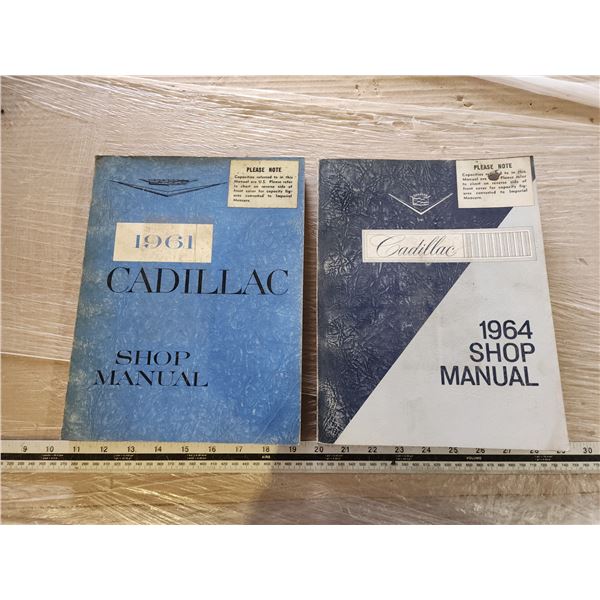 2 Vintage Cadillac manuals