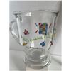 Image 3 : Disney Winnie the Pooh pedestal coffee glass - Anchor Hocking