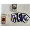 Image 7 : Edmonton Oilers collectibles - 2 decks cards, 1982-83 guide, hockey stick