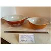 Image 1 : two Pyrex Autum Harvest bowls
