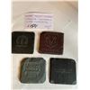 Image 1 : Mopar, Dodge, Jeep, Chrysler slate coasters