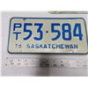 Image 2 : Six Saskatchewan License Plates