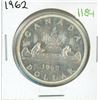 Image 1 : 1962 Canadian Silver Dollar Coin