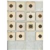 Image 2 : Sheet of Candian 1 Cent Coins; various years