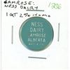 Image 1 : Ness Dairy, Camrose Alta. (Good for 1 Quart 2% Homo Milk) Token