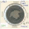 Image 1 : 1967 Cold Lake, Alta. Canadian Forces Base Centennial Coin