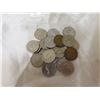 Image 1 : Bag of Canadian 5 Cent Coins; various years