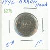 Image 1 : 1946 Canadian 5 Cent Coin