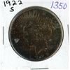 Image 1 : 1922 Liberty Silver Peace Dollar