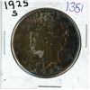Image 1 : 1925 Liberty Silver Peace Dollar