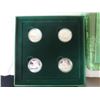 Image 3 : 1996 Sterling Silver Four Coin Set "Little Wild Ones"