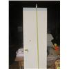 Image 2 : 77.5"H x 24"W plain painted white wooden interior door RH in-swing
