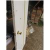 Image 4 : 77.5"H x 24"W plain painted white wooden interior door RH in-swing